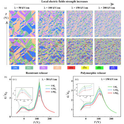 Dissecting the origin of polymorphic relaxor formation by phase