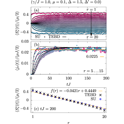 Boundary-driven magnetization transport in the spin- XXZ chain