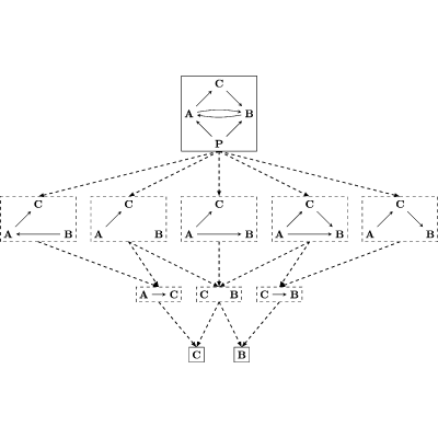 Flow of dynamical causal structures with an application to correlations ...